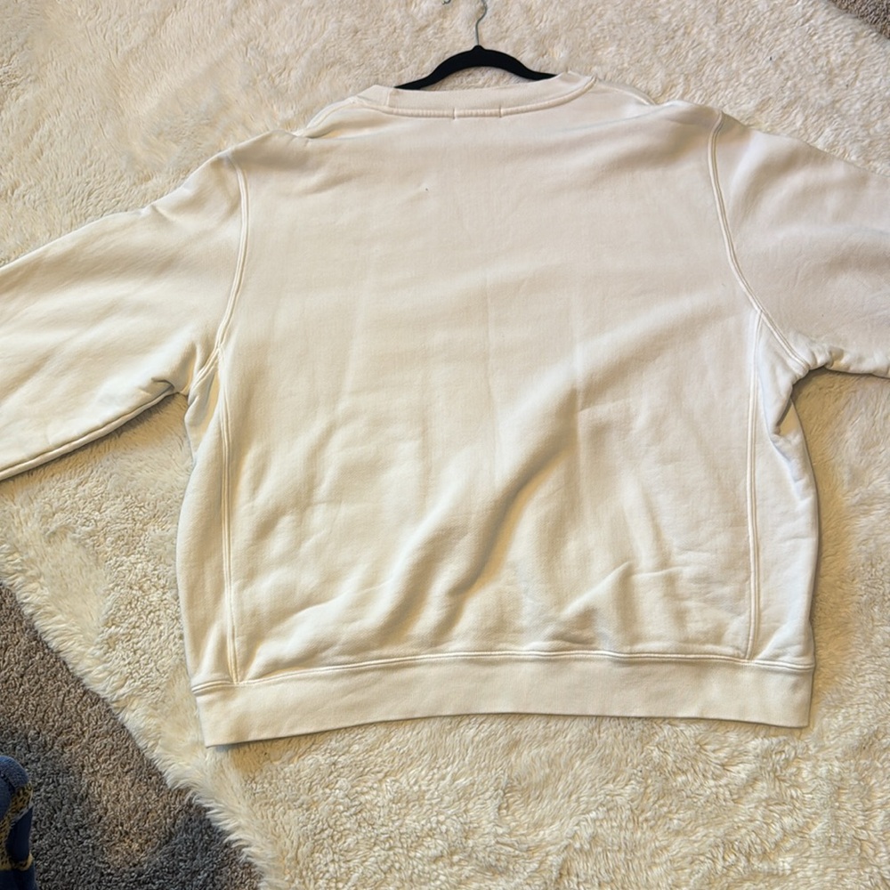 Mad happy crew neck pullover white - Picture 5 of 8